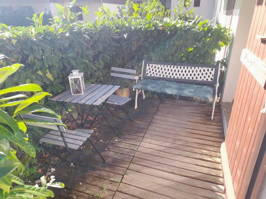 Rez De Jardin / Pieds Des Pistes Daire Bernex Dış mekan fotoğraf