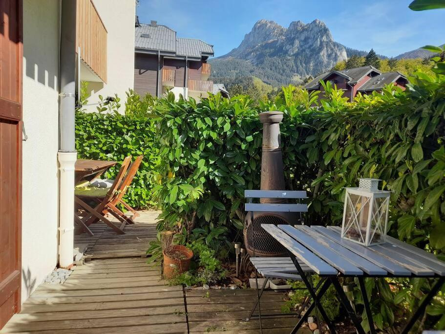 Rez De Jardin / Pieds Des Pistes Daire Bernex Dış mekan fotoğraf
